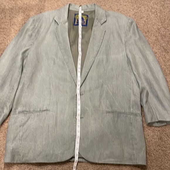 đ„Winston WoodsâSportsâCoatâLargeâGreenish/Gray - Picture 6 of 9